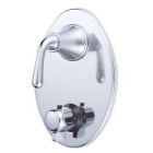 2H TRIM 1/2" Thermostatic Valve Bannockburn Lvr Hdl