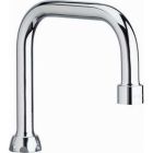 6-1/4" Rigid / Swing Double-Bend Spout W/ Outlet