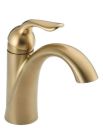 DELTA, 538-CZMPU-DST, LAHARA SINGLE HANDLE CENTERSET LAVATORY FAUCET, CHAMPAGNE BRONZE