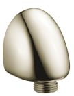 DELTA 90 DEGREE BRASS WALL ELBOW FOR HANDSHOWER, POLISHED NICKEL