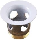 DELTA LAVATORY DRAIN FLANGE, WHITE