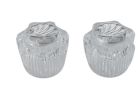 DELTA, RP23498, CLEAR KNOB HANDLE SET (2)