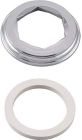 DELTA, RP26147, INNOVATIONS SPOUT BASE AND GASKET, CHROME -DISCONTINUED 