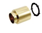 DELTA TRIM SLEEVE AND SPACER -14 SERIES, POLISHED BRASS