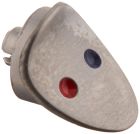 DELTA, RP50786SS, HOT/COLD INDICATOR BUTTON, STAINLESS