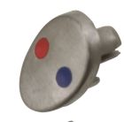 DELTA PILAR HANDLE BUTTON, STAINLESS