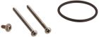 DELTA, RP5417, PEERLESS BATH AND SHOWER PRESSURE BALANCE ESCUTCHEON SCREWS, CHROME - DISCONTINUED 