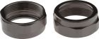 DELTA, RP6060, BONNET NUTS (2) FOR 2-HANDLE  KITCHEN FAUCET OR LAVATORY, CHROME