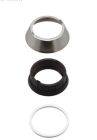 DELTA ARABELLA SINGLE HANDLE ESCUTCHEON WITH BASE AND GASKET, STAINLESS 