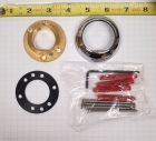 DELTA POT FILLERS WALL MOUNT ASSEMBLY, CHROME 