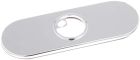 DELTA TRINSIC LAVATORY 3 HOLE 6" ESCUTCHEON WITH GASKET, CHROME