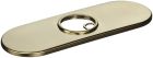 DELTA TRINSIC LAVATORY 3 HOLE 6" ESCUTCHEON WITH GASKET, CHAMPAGNE BRONZE 