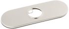 DELTA TRINSIC LAVATORY 3 HOLE 6" ESCUTCHEON WITH GASKET, STAINLESS