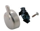 DELTA CLASSIC TEMPERATURE KNOB AND COVER FOR 17 SERIES, STAINLESS