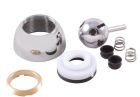 DELTA, RP77763, REPAIR KIT: BALL, SEATS, CAM, CAP, ADJUSTING RING AND BONNET, CHROME