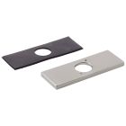 DELTA, RP78358SS, ESCUTCHEON AND GASKET - 3 HOLE, STANLESS