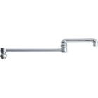 18" Double-Jointed Swing Spout W/ Outlet