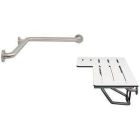 Slat Shower Seat (Right handed)