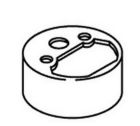 KOHLER BRUSHED NICKEL ESCUTCHEON                                                                      
