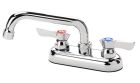 KROWNE, 11-406L, SILVER SERIES 4" CENTER DECK MOUNT FAUCET WITH 6" SPOUT