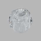 Single Clear Knob Handle Kit With Button And Set Screw