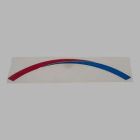 DELTA, RP17498, LABEL - SHOWER ESCUTCHEON - HOT/COLD