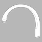Waterfall: Spout Assembly - 9 1/2" With Aerator