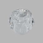 Single Clear Knob Handle Kit With Button And Set Screw