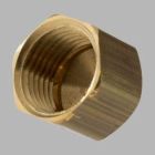 1/2" Female Ips Brass Cap