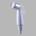 White With Chrome Band Spray And Hose Assembly