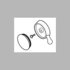 Leland: Single Metal Lever Handle - Temperature Knob And Cover