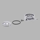 Dryden: Single Metal Lever Handle - Temperature Knob And Cover