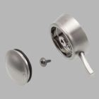 Dryden: Single Metal Lever Handle - Temperature Knob And Cover
