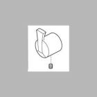 Dryden: Single Metal Lever Handle Kit - Diverter