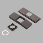 Dryden: Escutcheon - Two Hole