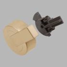 Vero: Single Metal Lever Handle - Temperature Knob And Cover