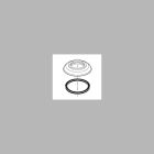 DELTA VICTORIAN HANDLE BASE WITH A GASKET, CHROME