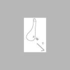 Single Metal Lever Handle Kit