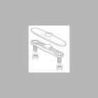 Essa: Escutcheon With Baseplate And Nuts