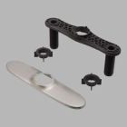 Deluca: Escutcheon With Baseplate And Nuts