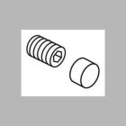 Trinsic: Button And Set Screw - Roman Tub Handle