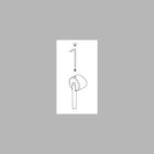 Trinsic: Single Metal Lever Handle Assembly - Wall Mount Lavatory