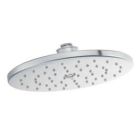 Chrome one-function 10" diameter spray head eco-performance rainshower showerhead