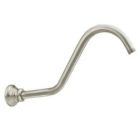 Brushed Nickel  14" shower arm