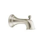 Brushed nickel diverter spouts