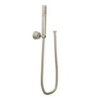 Brushed nickel eco-performance handshower handheld shower