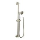 Brushed nickel eco-performance handshower handheld shower