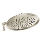 Polished nickel two-function 9" diameter spray head rainshower showerhead