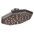 Oil rubbed bronze one-function 7" diameter spray head eco-performance showerhead showerhead