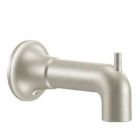 Brushed nickel diverter spouts